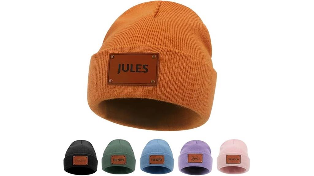 personalized embroidered baby hat