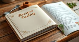 personalized family recipe books