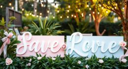 personalized gender reveal signs
