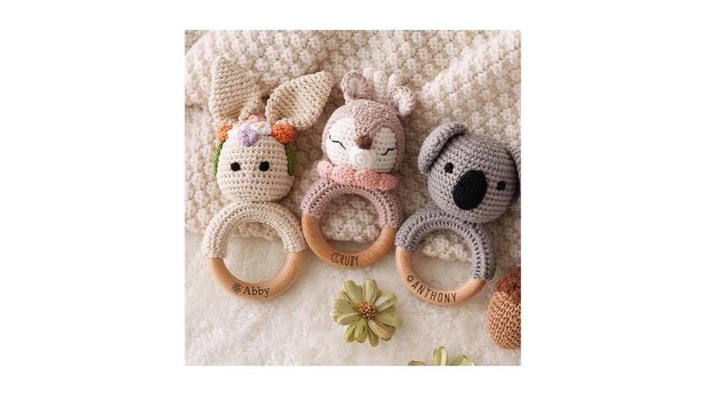 personalized handmade baby toy