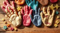 personalized handprint keepsake kits