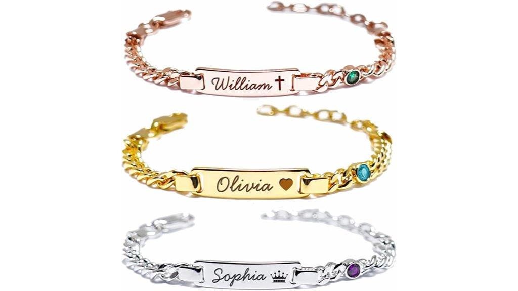 personalized infant girl jewelry