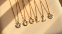 personalized initial necklace ideas