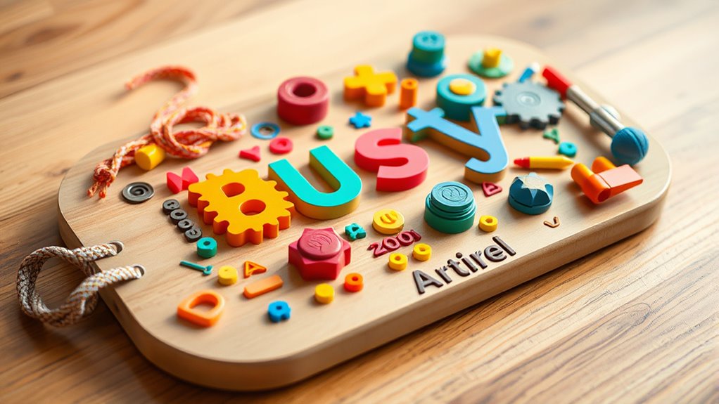 personalized kids busy boards