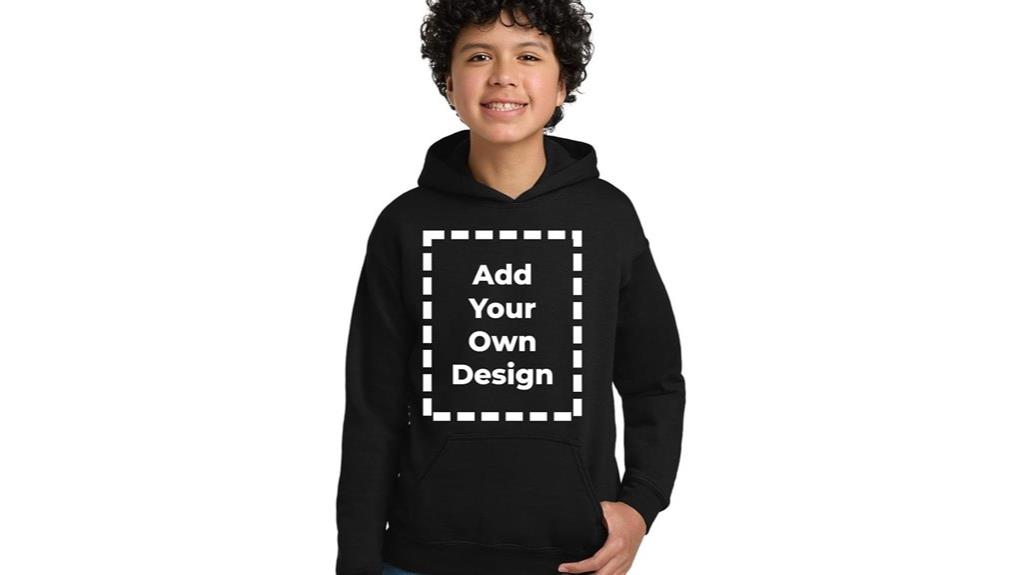personalized kids hoodie