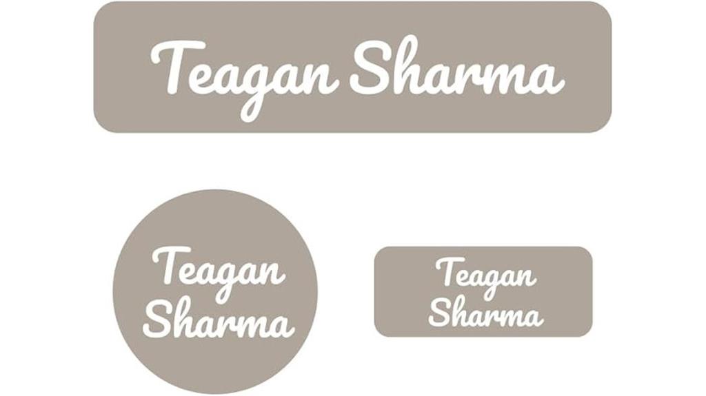personalized kids name labels