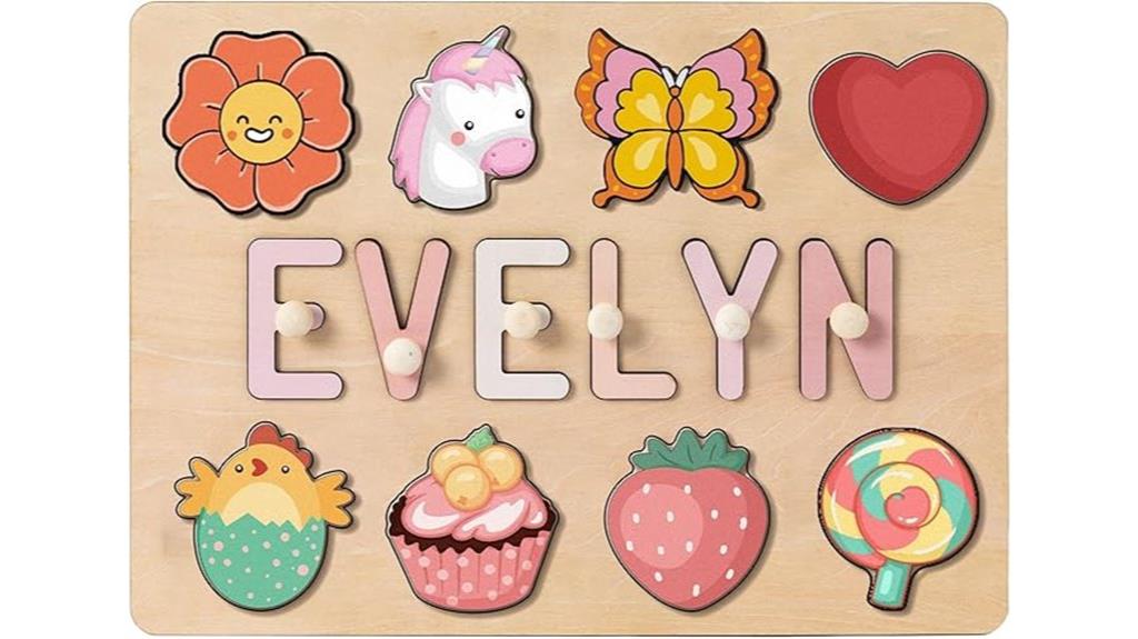 personalized kids name puzzle