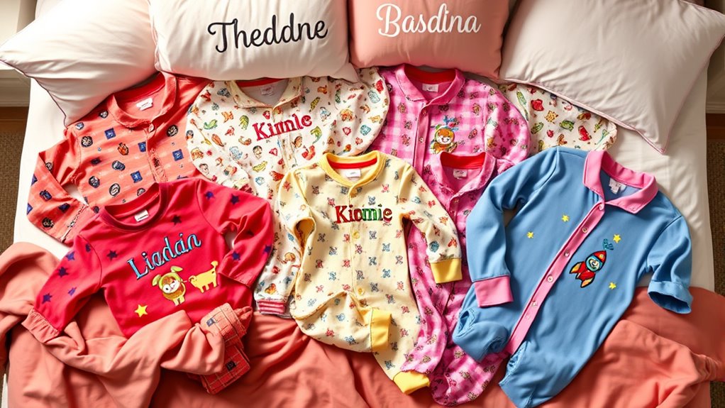 personalized kids pajamas