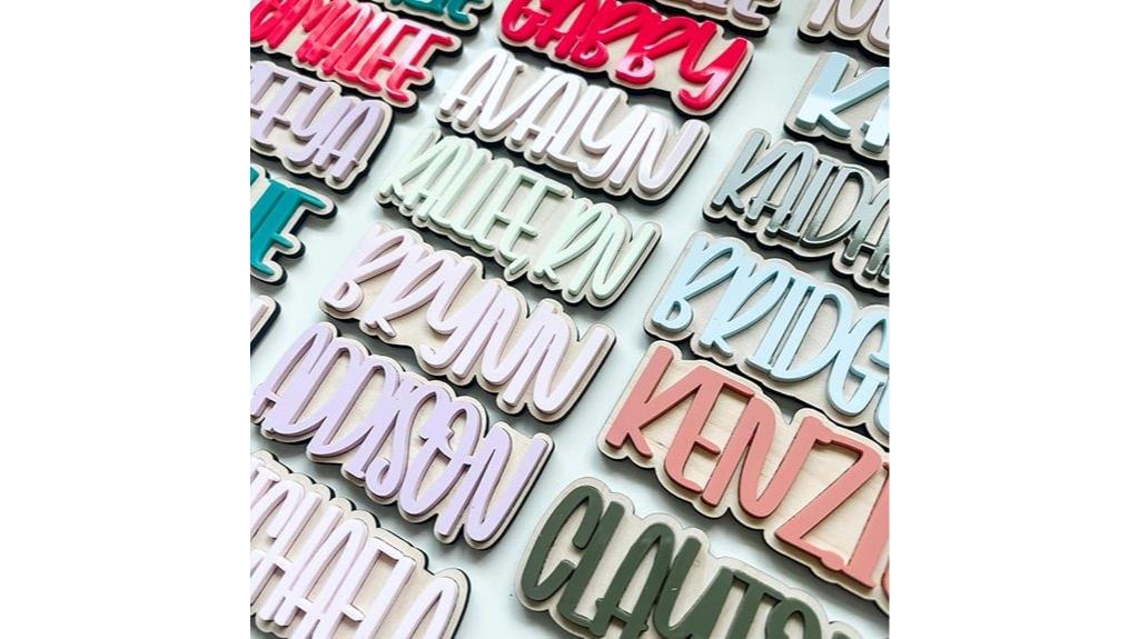 personalized locker magnet