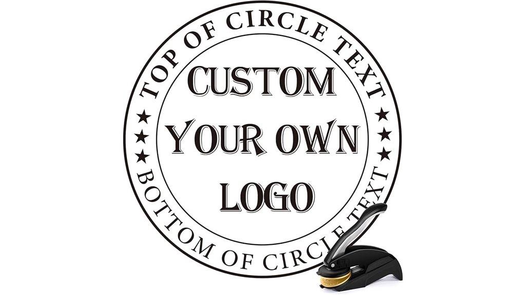 personalized logo book stamp