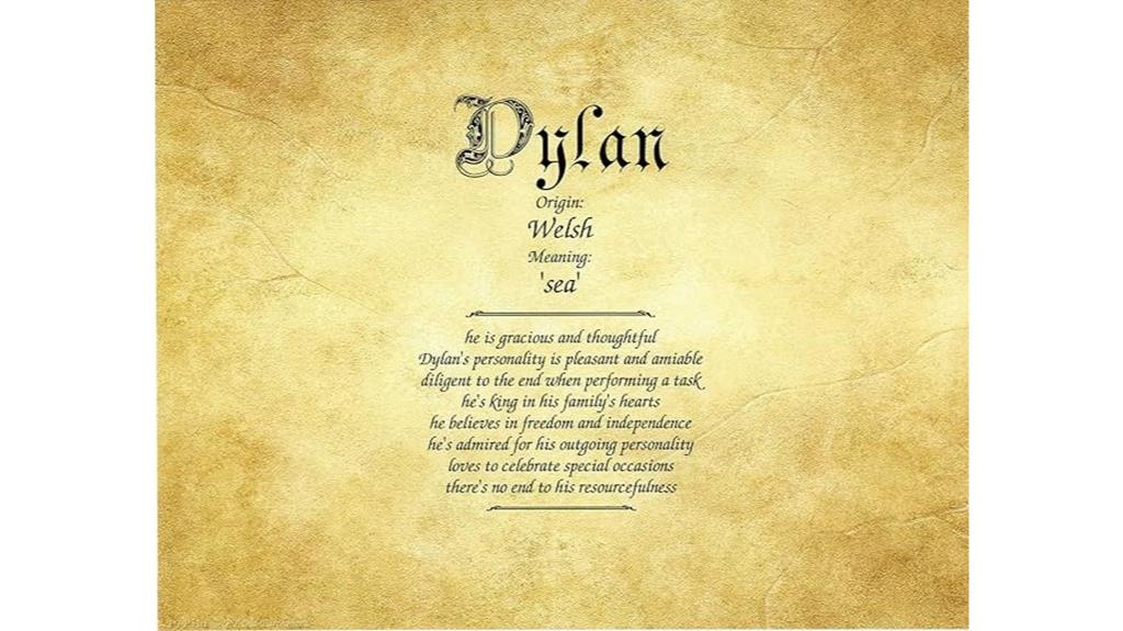 personalized name keepsake print