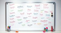 personalized name whiteboards