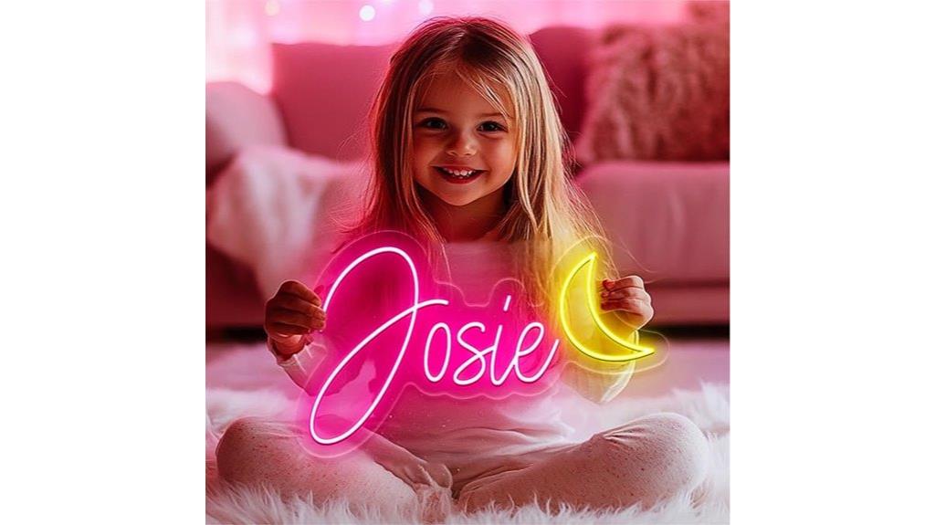 personalized neon wall signs