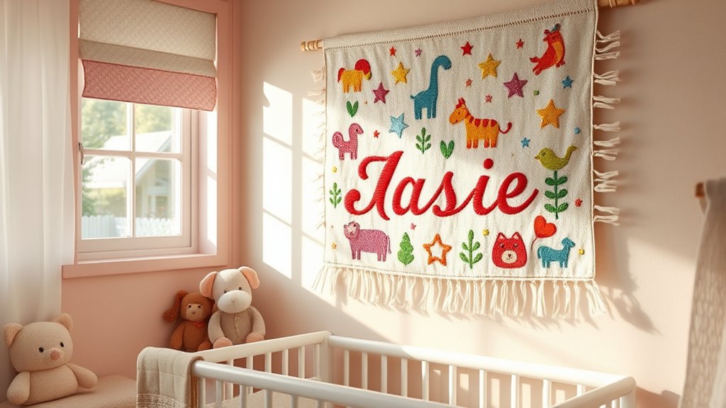 personalized nursery wall decor