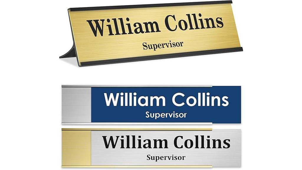 personalized sign name plate