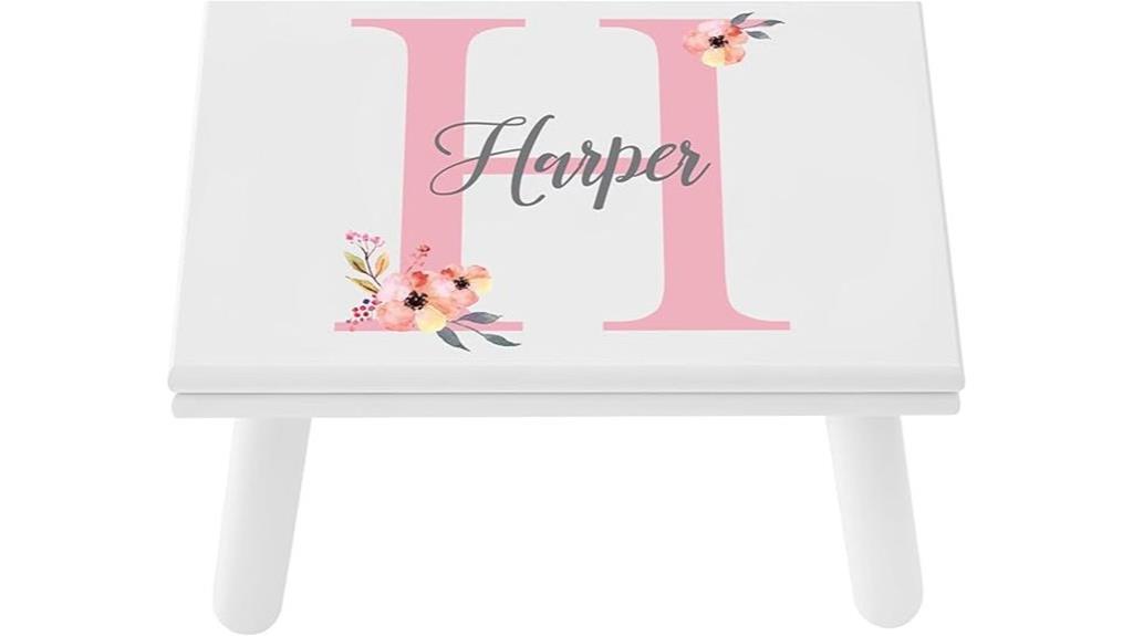personalized step stool