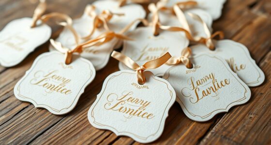 personalized thank you tags