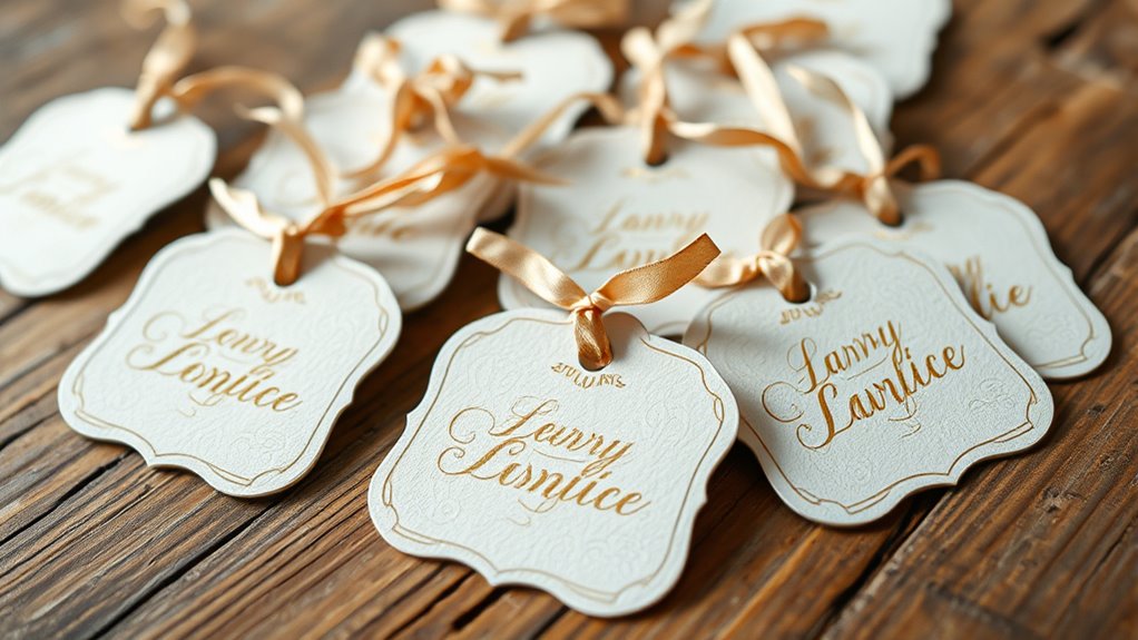 personalized thank you tags