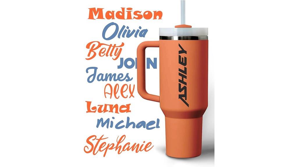 personalized vinyl decal set