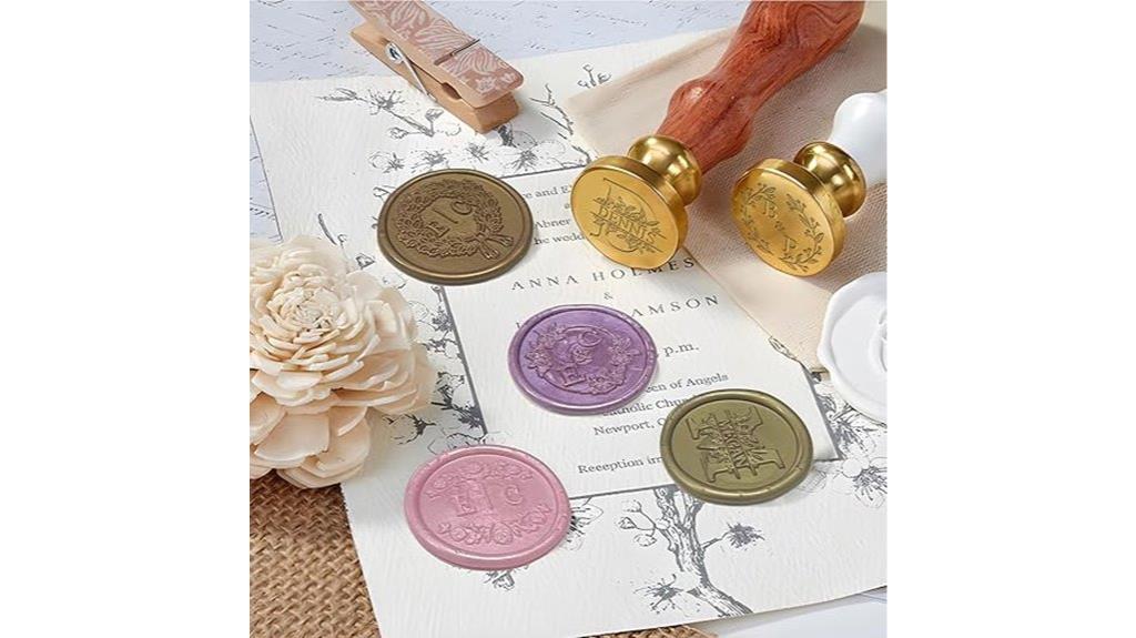 personalized wax seal stamp