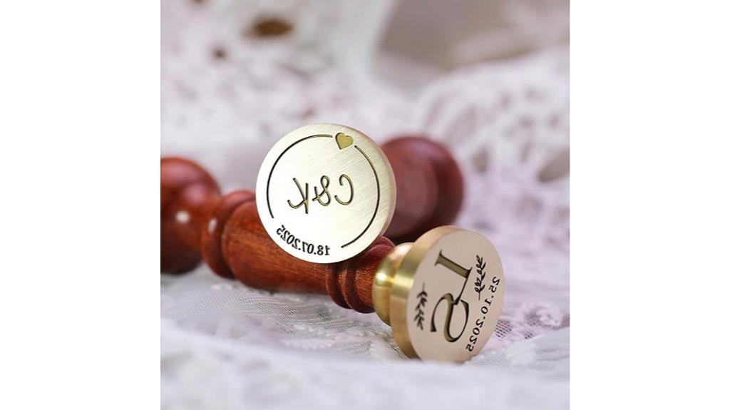 personalized wax seal stamp