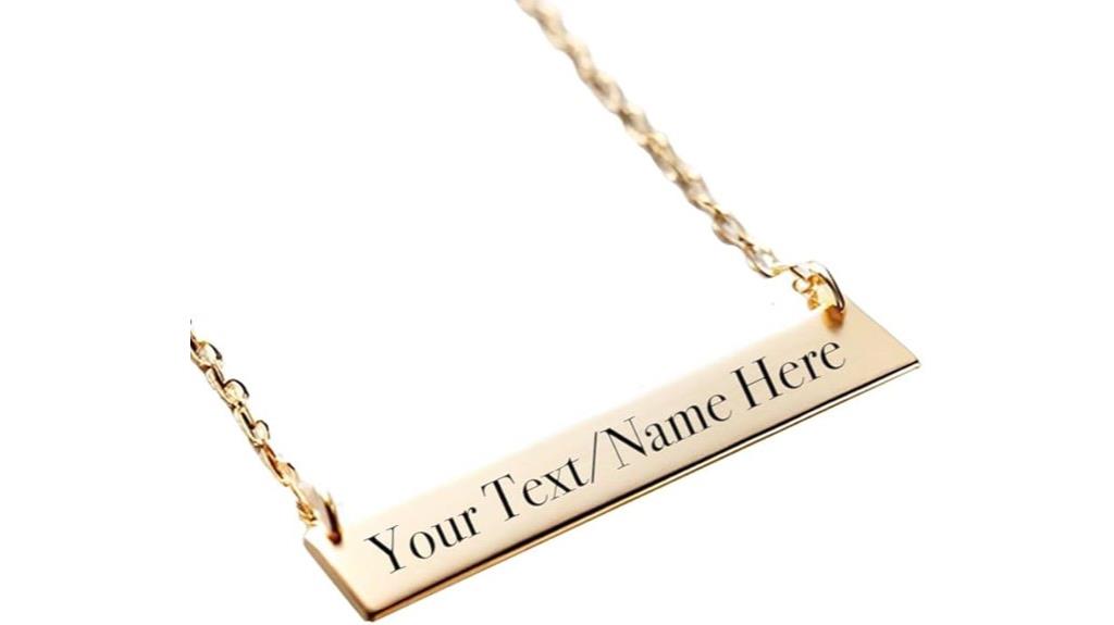 personalized women s name necklace