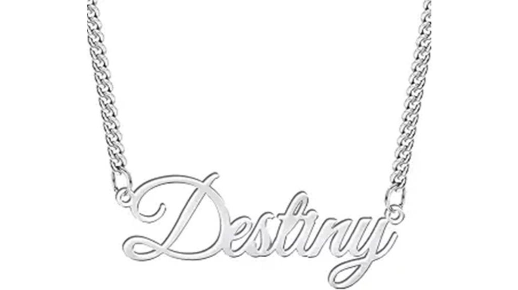 personalized women s necklace