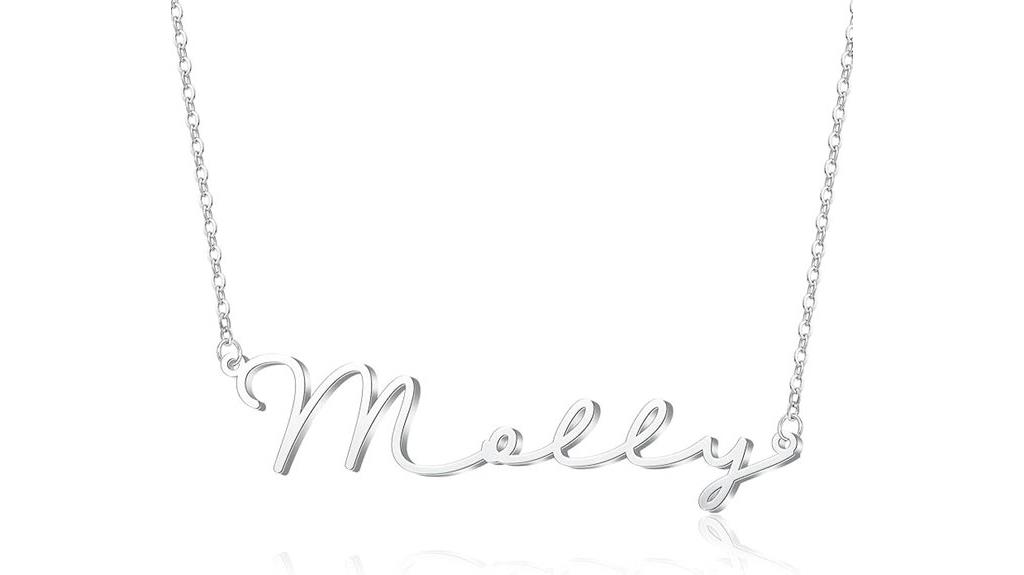personalized women s necklace