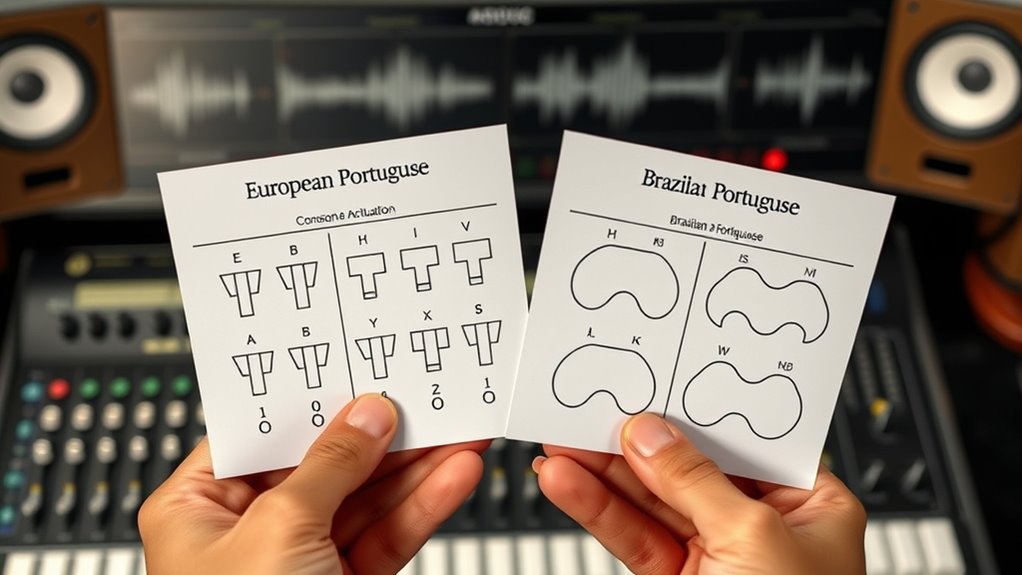 portuguese consonant pronunciation differences