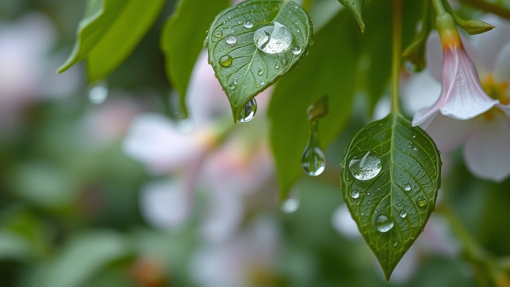 rain symbolizes renewal and hope