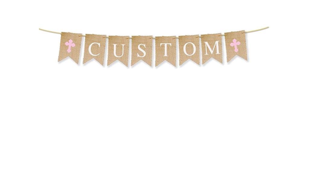 religious event custom banner