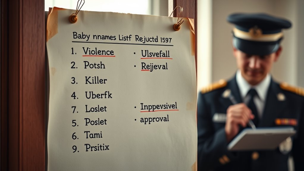 respectful naming standards upheld