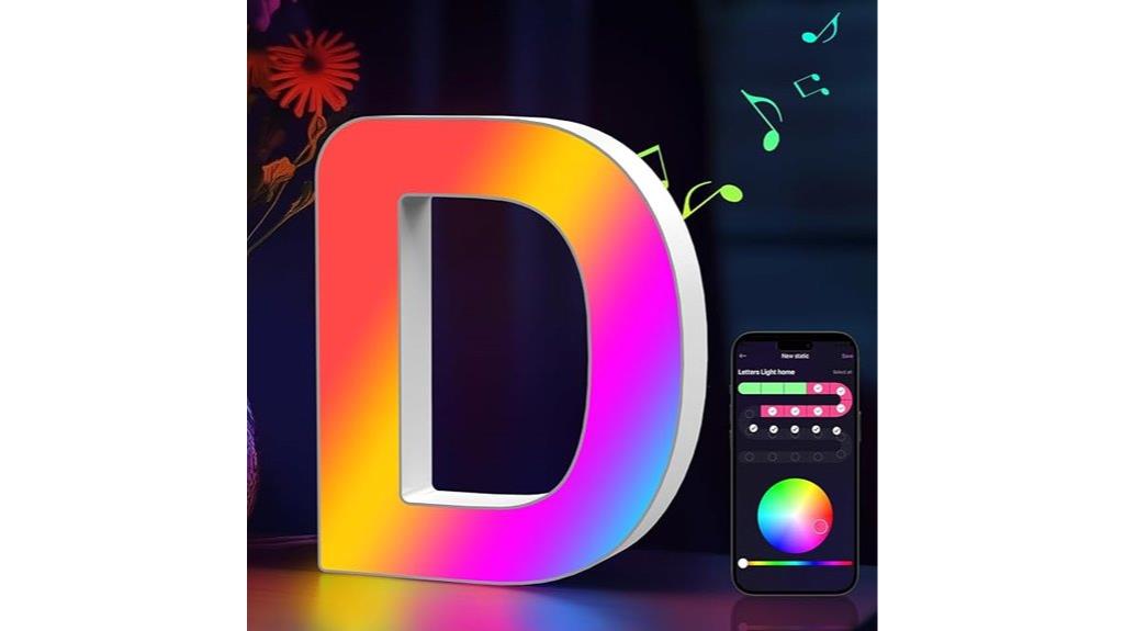 rgb led marquee letters