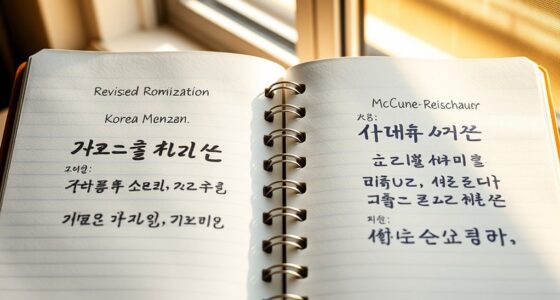 romanization systems comparison