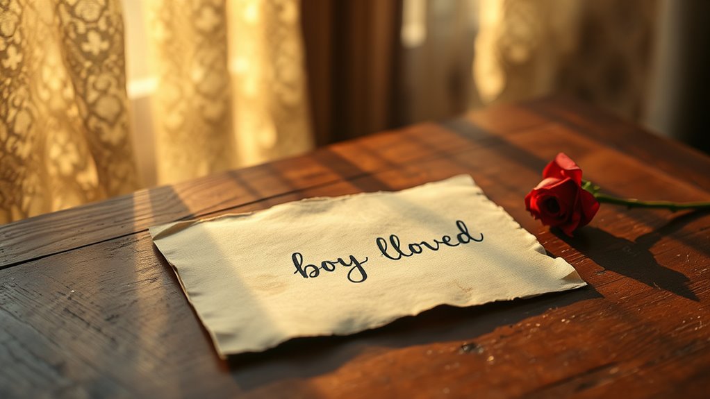 romantic boys names signify love