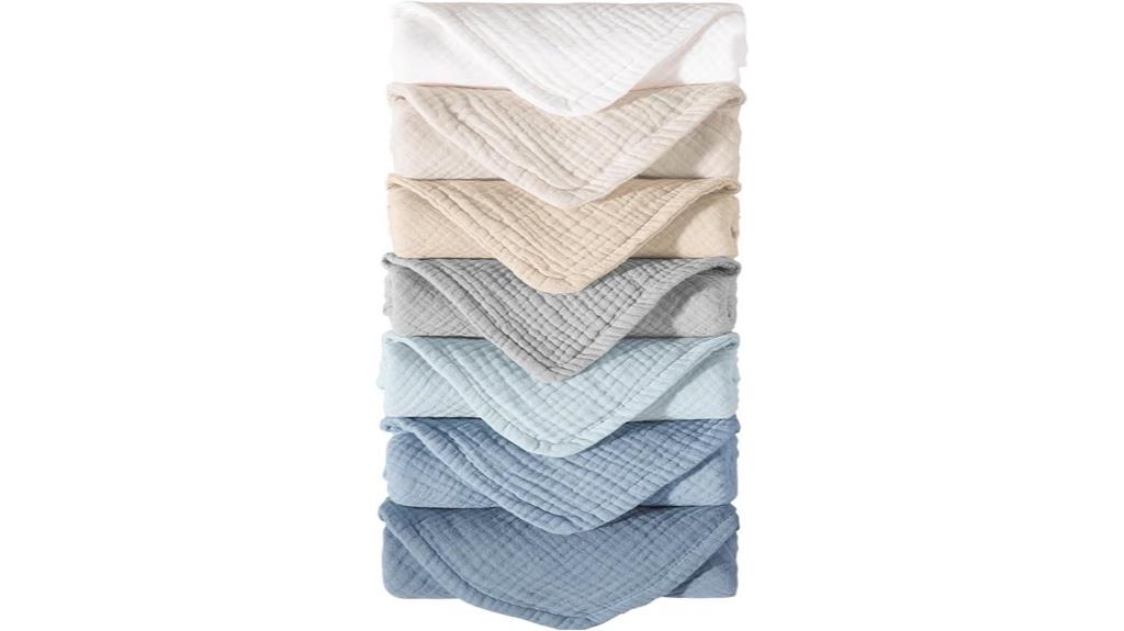 soft muslin baby cloths
