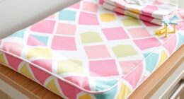 stylish functional changing pad covers