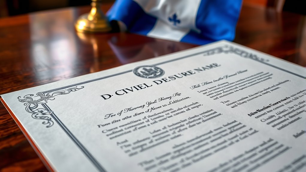 submit documents follow procedures