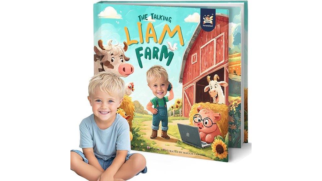talking farm adventure book