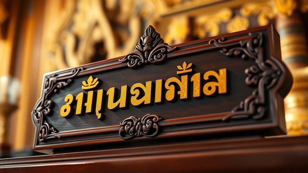 thai names reflect cultural symbolism