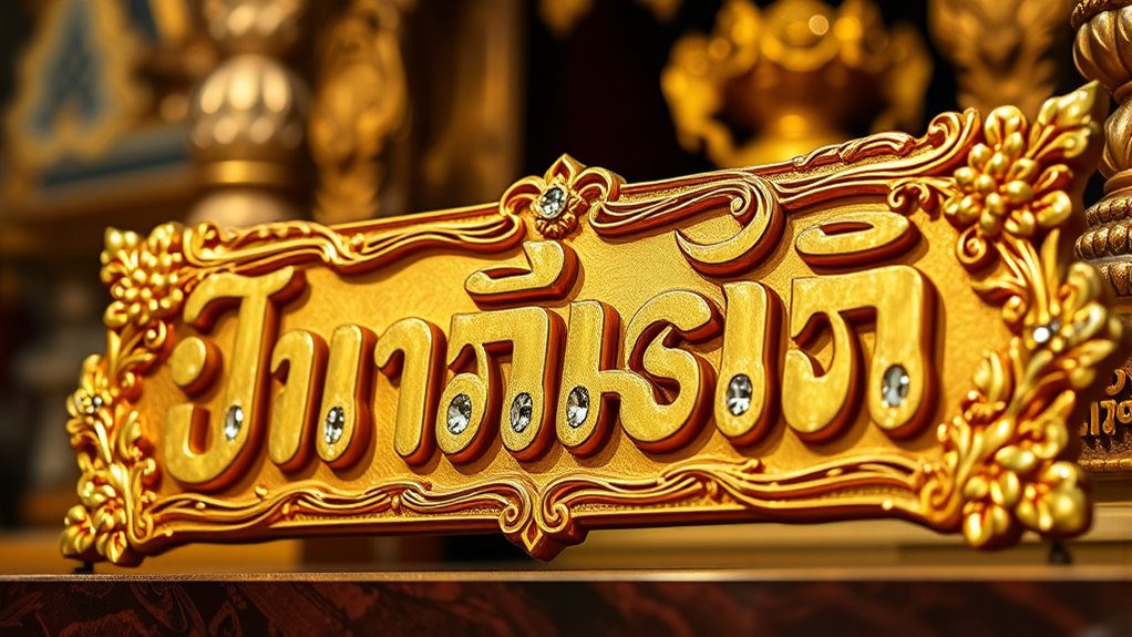 thai royal name meanings