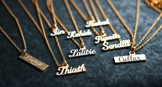 top custom nameplate jewelry
