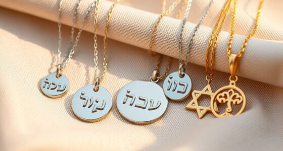 top hebrew name necklace choices