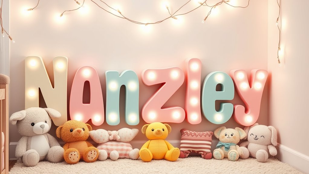 top nursery 3d name signs