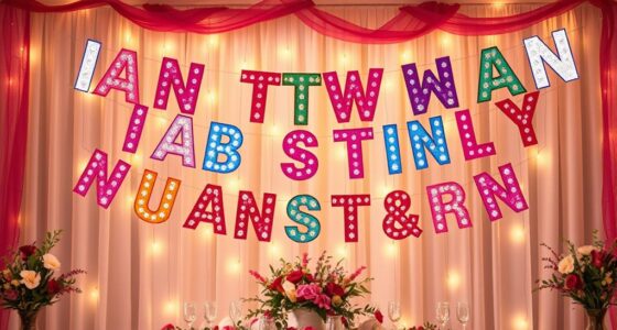 top personalized celebration garlands