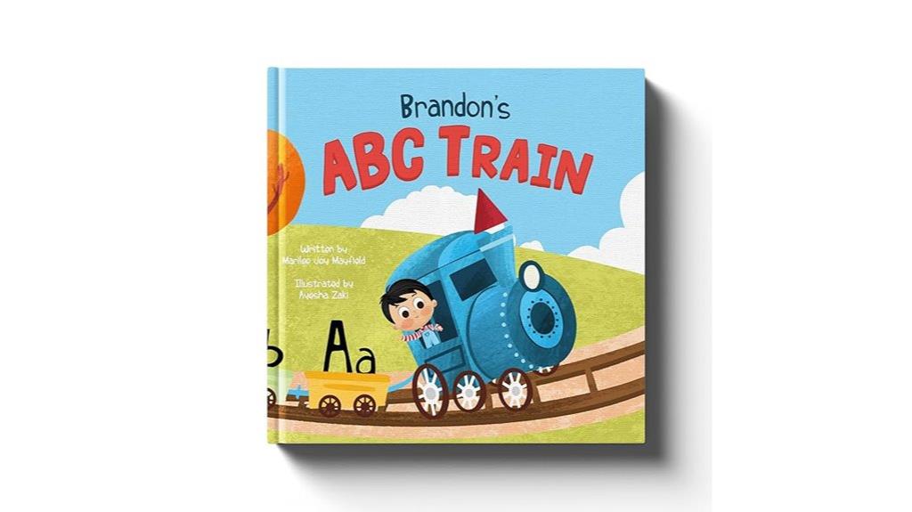 train themed alphabet learning