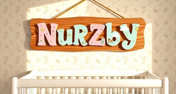 unique baby nursery sign ideas