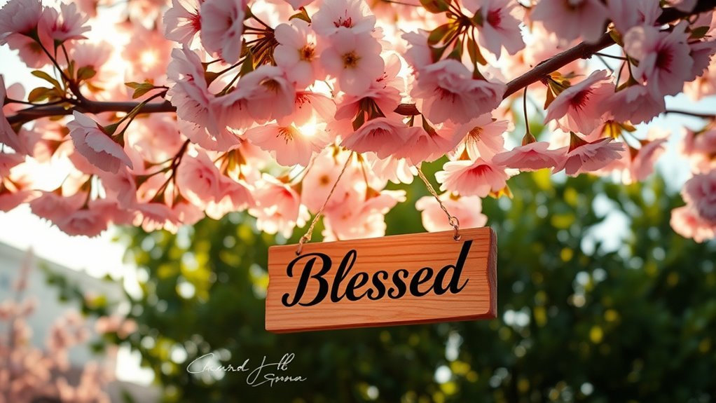 unisex blessings convey positivity