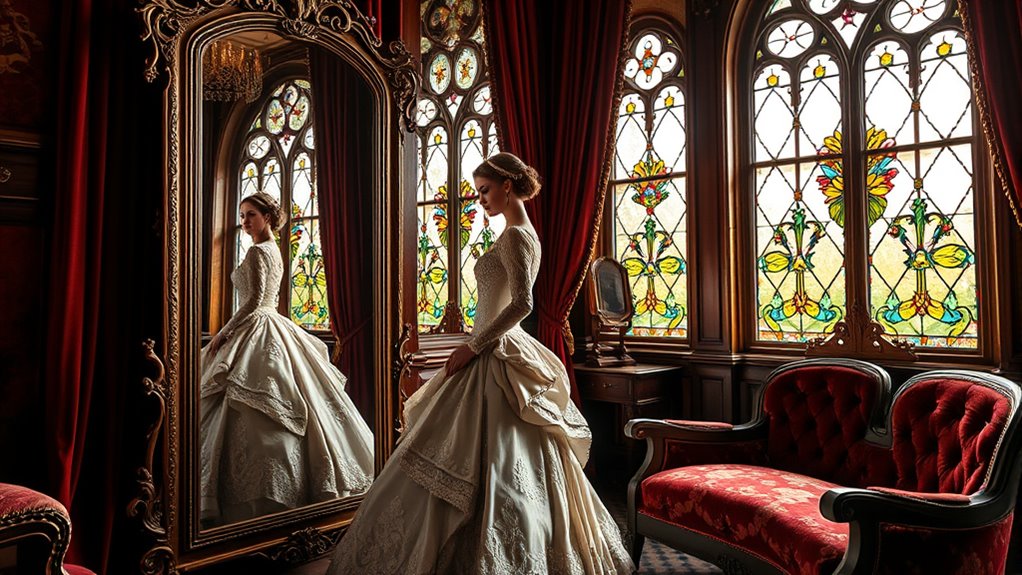 victorian inspired modern fashion