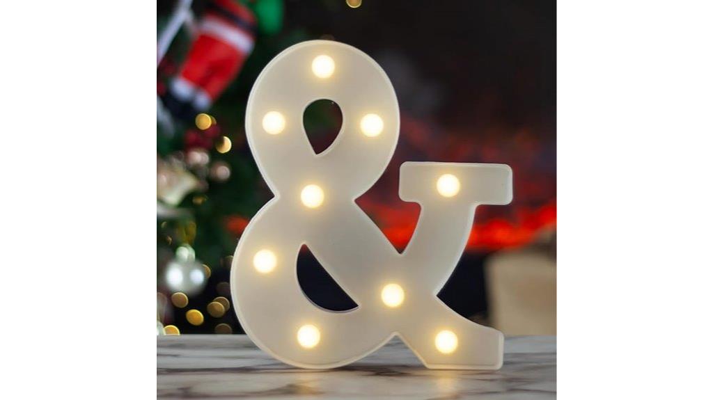 white led marquee letters